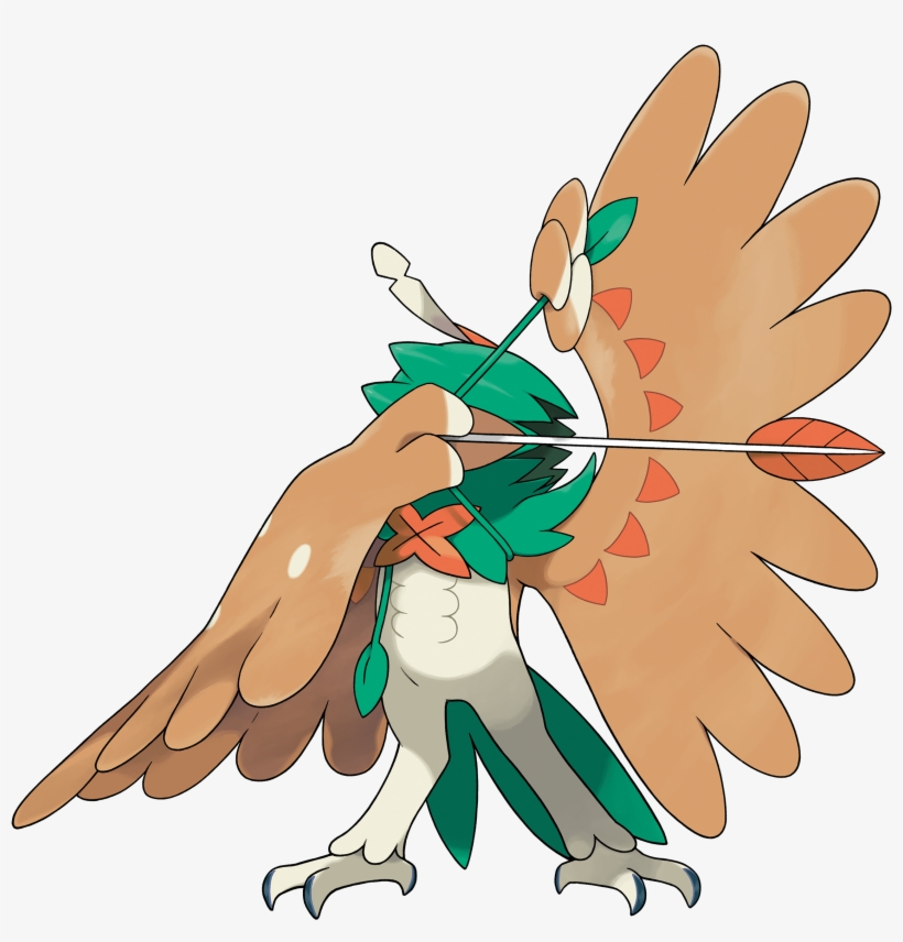 Clipart Freeuse Decidueye Used Sinister Raid Pok Mon - Decidueye Pokemon, transparent png download