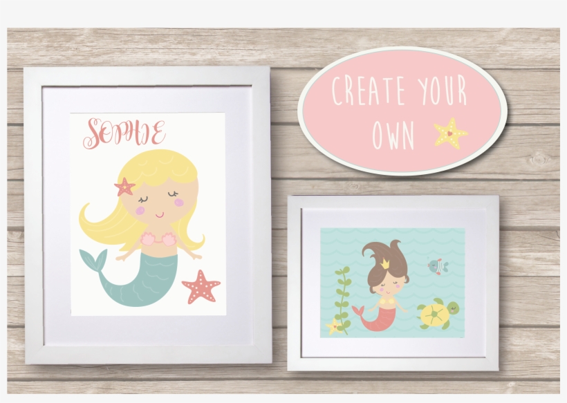 Little Mermaids Example Image - Mermaid, transparent png download