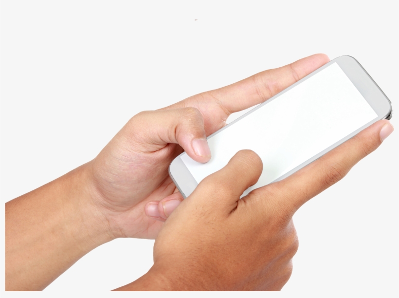 Svg Black And White Google Images Gesture A Cell Phone - 手勢 手機, transparent png download