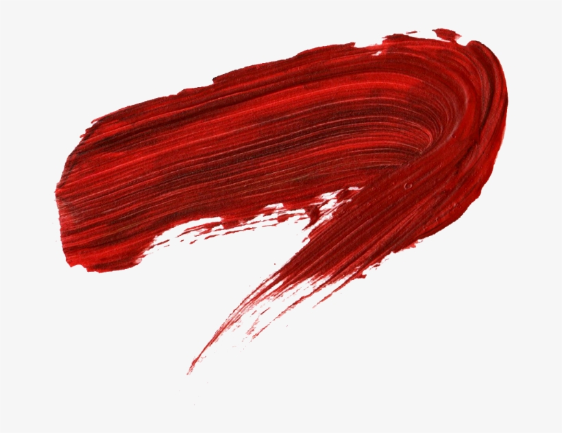 52 Paint Brush Stroke - Red Hair, transparent png download