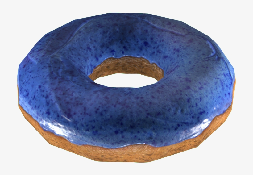 Fo4cc Blueberry Blast Donut - Wiki, transparent png download