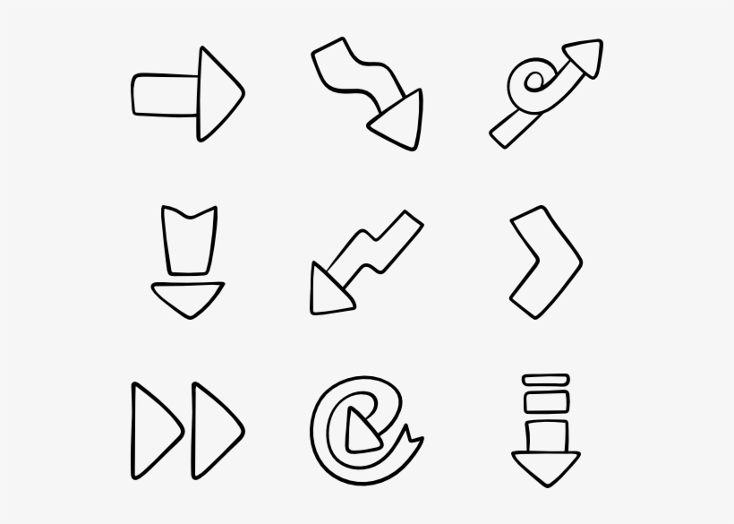 Arrows - Icon, transparent png download