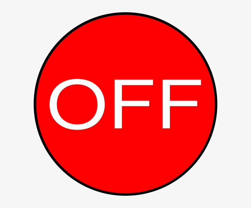 Off Button Svg Clip Arts 600 X 600 Px, transparent png download