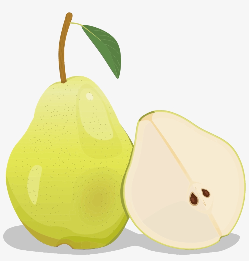 19 Clipart Pear Huge Freebie Download For Powerpoint - Pear Vector Png, transparent png download