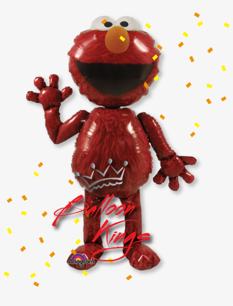 Elmo Airwalker - Elmo Balloon, transparent png download