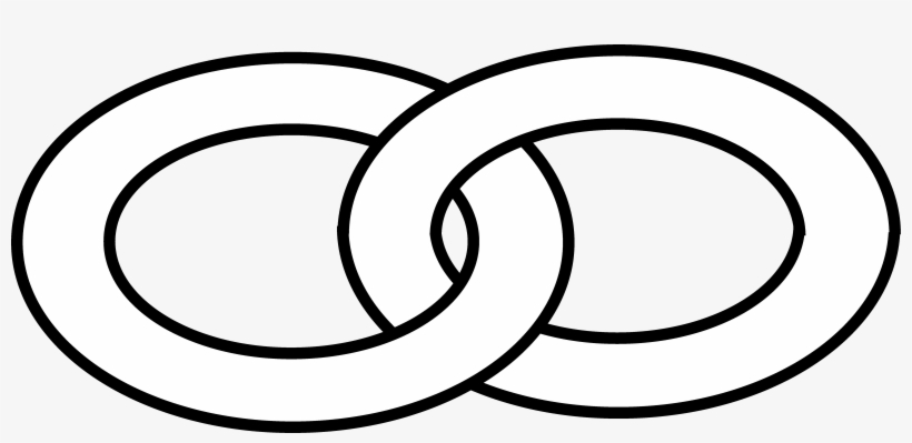 Black And White Link Clipart - Chain Clipart Png, transparent png download