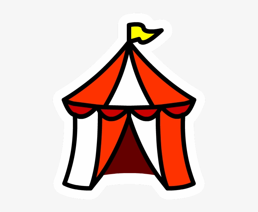 Circus Tent Pin - Circus Tent, transparent png download