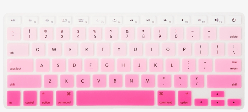 Posy Blossoming Package - Soft Silicone Keyboard Guard Firm Pour Macbook Air, transparent png download