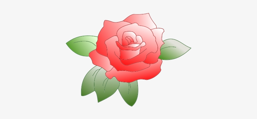 Red Rose Clip Art - Small Rose Clip Art, transparent png download