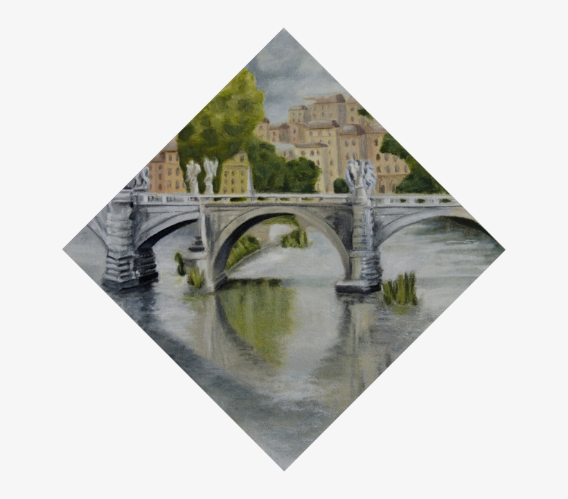 Combined Image Of 2 Bridges - Arch Bridge, transparent png download