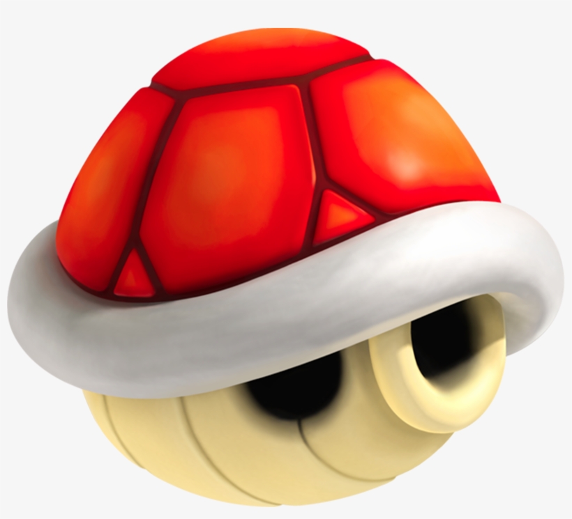 Mario Kart Wii - Red Shell Mario Kart, transparent png download
