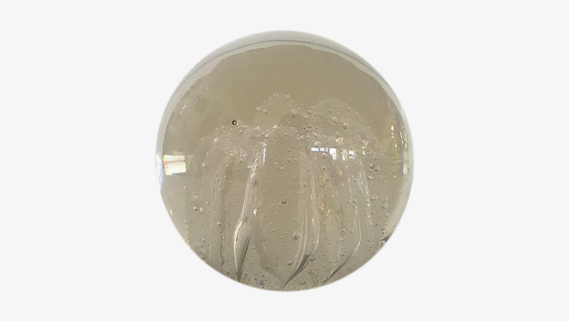 Large Heavy Signed Kaiser Crystal Ball On Chairish - Sphere, transparent png download