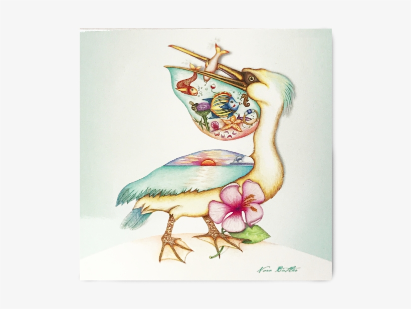 Gifts - Cape Shore Pelican Daydream Bridge Playing Cards 36-219, transparent png download