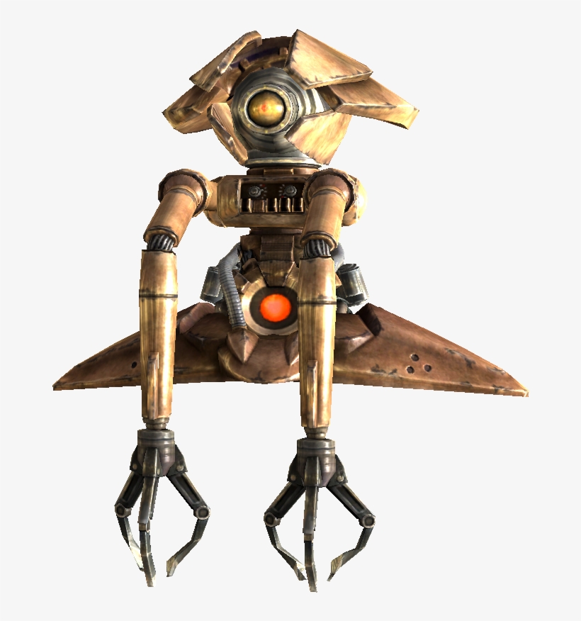 Support Drone - Fallout 3 Alien Drone, transparent png download