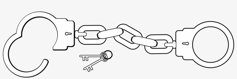 This Free Icons Png Design Of Handcuffs And Keys, transparent png download