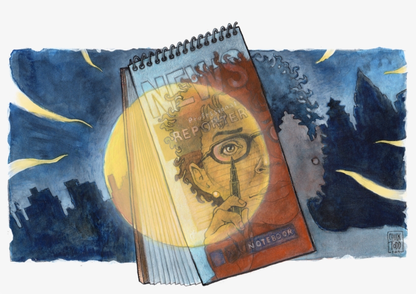 Illustration By Chuck Todd For Global Press Passport - News, transparent png download