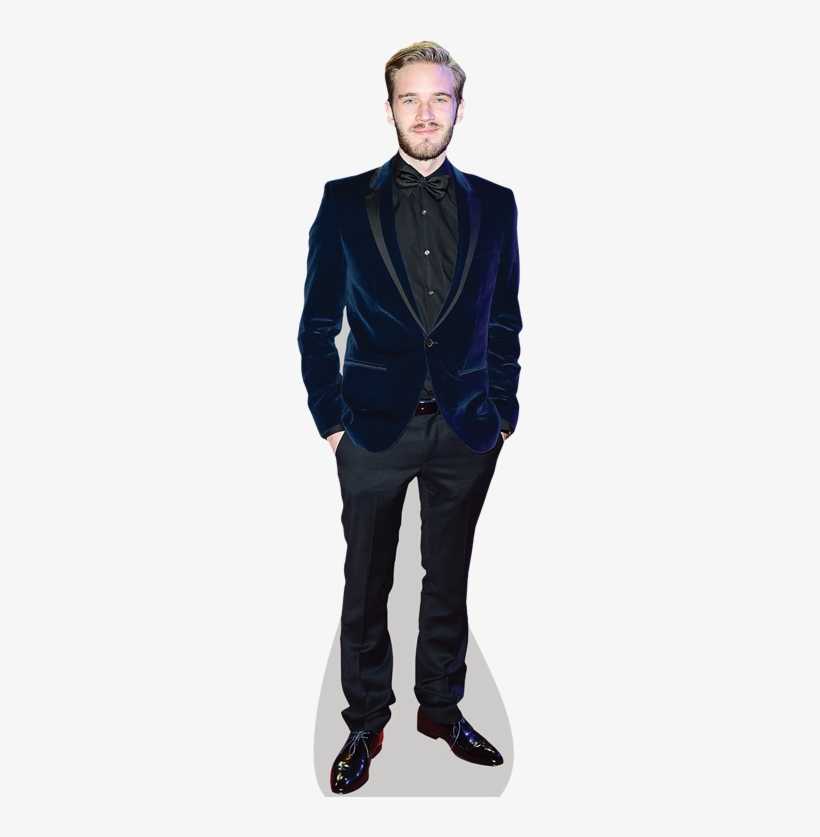 Pewdiepie Cardboard Cutout - Celebrity Cutouts Pewdiepie Life Size Cutout, transparent png download