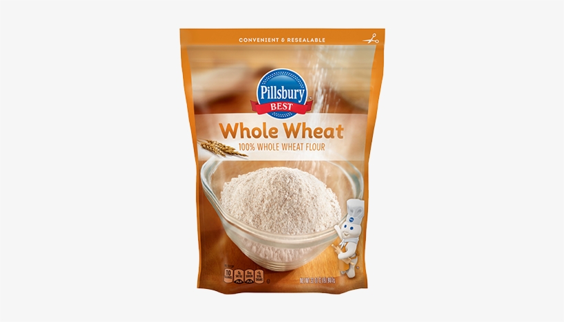Best™ 100% Whole Wheat Flour - Pillsbury Best 100% Flour, Whole Wheat - 32 Oz, transparent png download