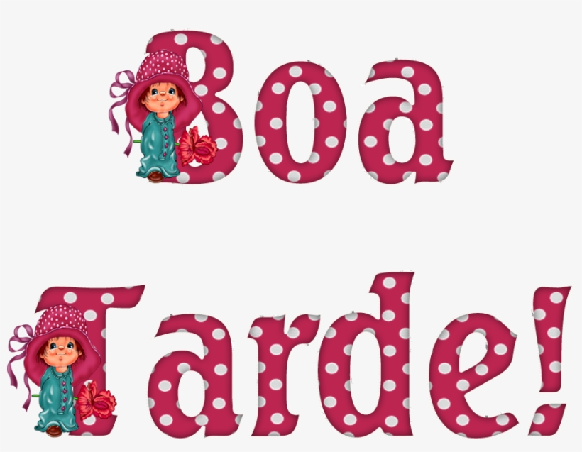 Boa Tarde - Alfabeto Decorativo Boa Noite Png, transparent png download