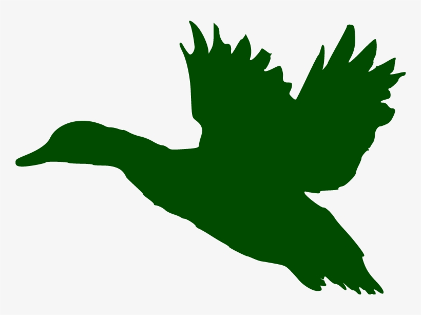 Come Hunt With Us - Duck Flying Cut Out, transparent png download