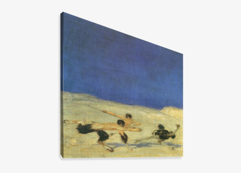 Bunch Hunt By Franz Von Stuck Canvas Print - Poster: Franz Von Stuck Bunch Hunt Art Print Poster,, transparent png download