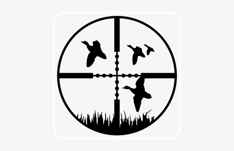 Duck Hunting - Telescopic Sight, transparent png download