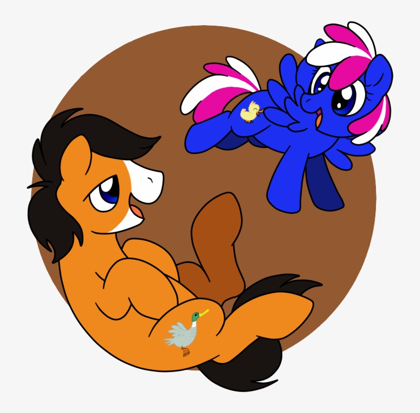 Perfectpinkwater, Duck Hunt, Earth Pony, Pegasus, Ponified, - Deviantart, transparent png download