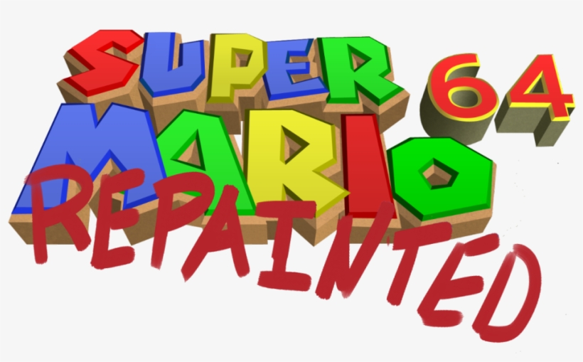 Super Mario 64 Repainted Is Happening In 20 Minutes - Super Mario 64, transparent png download