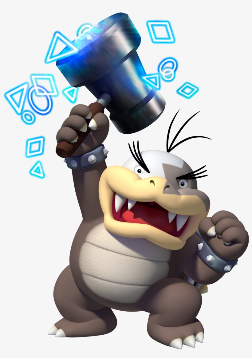 Source - New Super Mario Bros U Morton, transparent png download