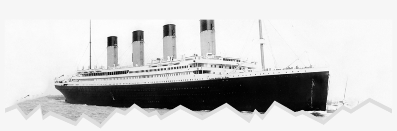 Digitally Restored Photo Of Rms Titantic Departing, transparent png download