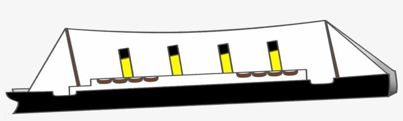 Floating Titanic - Titanic, transparent png download