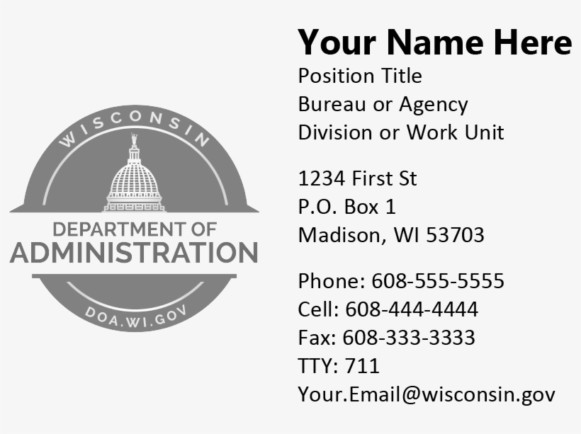New Logo One Sided Proof - Wisconsin, transparent png download
