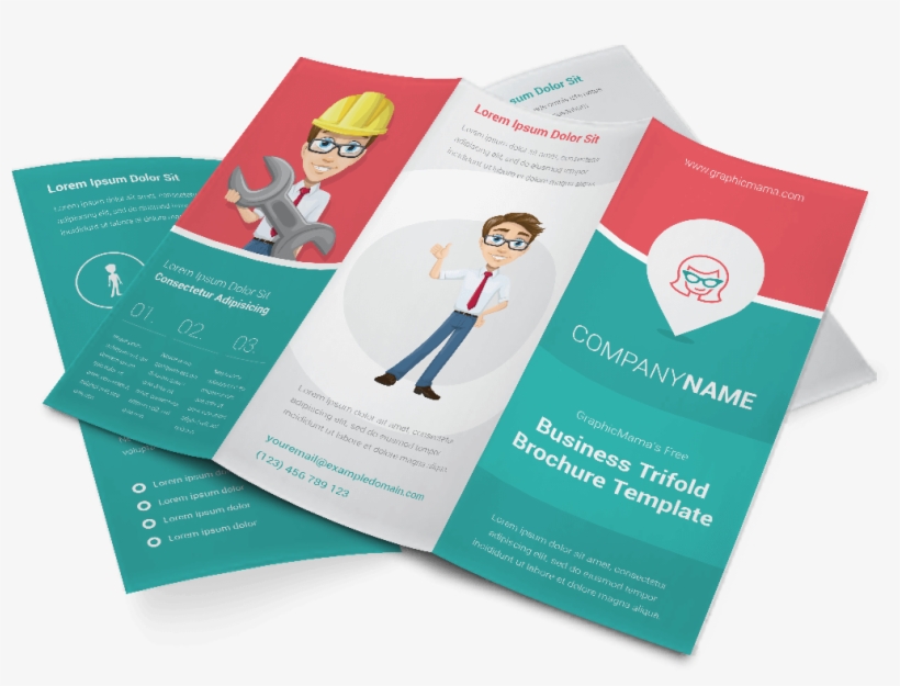 Template Triple My Success Picture Freeuse Stock - Tri Fold Brochure Png, transparent png download