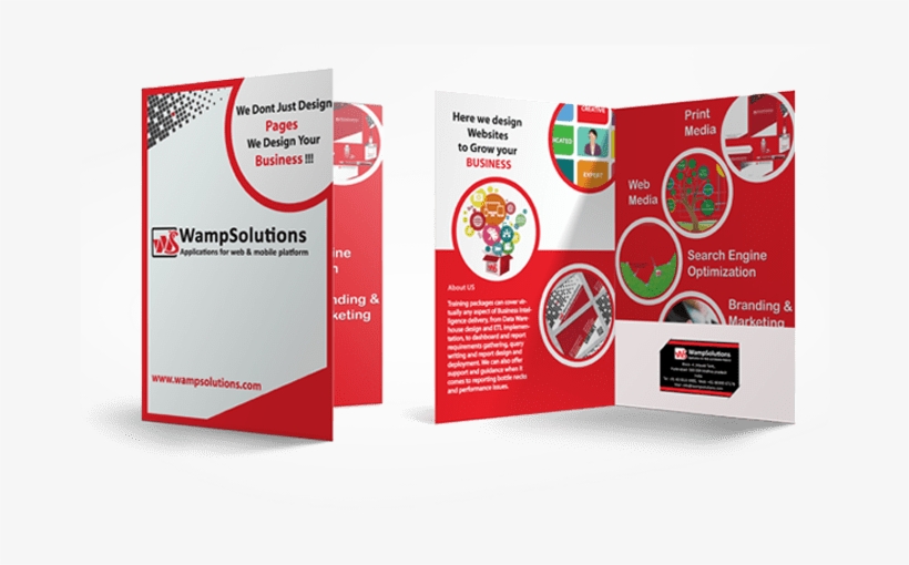 Brochures Design - Brochure, transparent png download