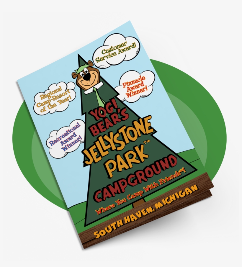 *please Note There Is A Typo On Page 6, The Bear Wake-up - Yogi Bear's Jellystone Park Camp Resort, transparent png download