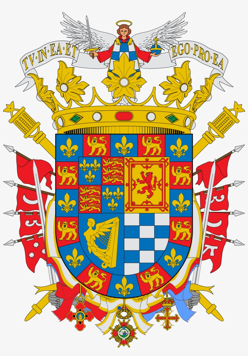 Christopher Columbus - James Ii Of England Coat Of Arms, transparent png download