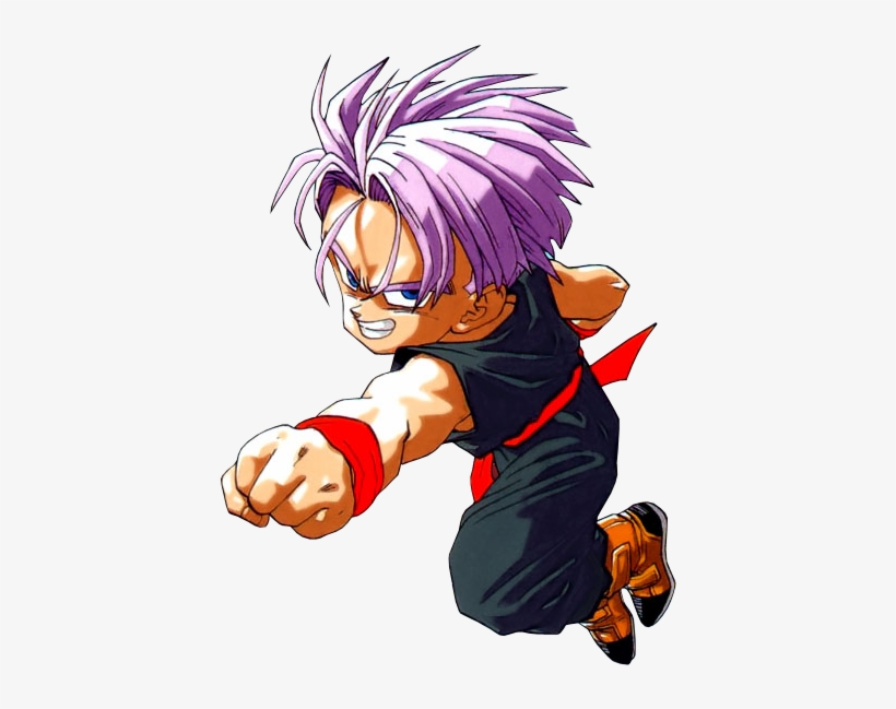 Present Trunks Wears A Dark Green Gi, An Orange Belt, - Dragonball Z 20 By Akira Toriyama, transparent png download
