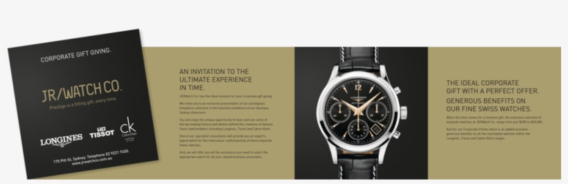 Jr Watch Co Flyer, transparent png download