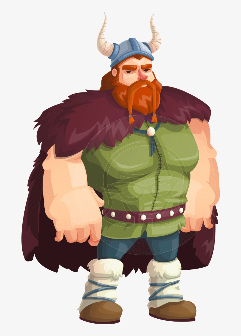 Bjorn Strong The Viking - Viking Character, transparent png download