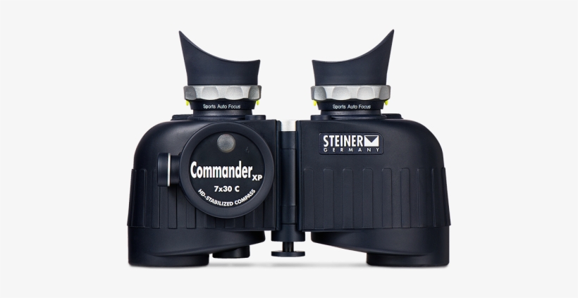 Steiner Commander 7x30c Binocular - Steiner Commander Xp 7x30 Binocular With Compass, transparent png download