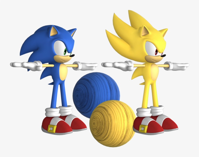 Download Zip Archive - Sonic Forces Sonic Model, transparent png download