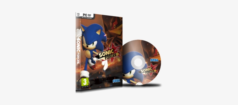 Sonic Forces Box Art Cover - Sonic Forces Pc Box, transparent png download