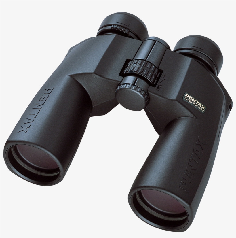 Pentax Pcf Wp Ii - Binoculars 10 X 50 - Black, transparent png download