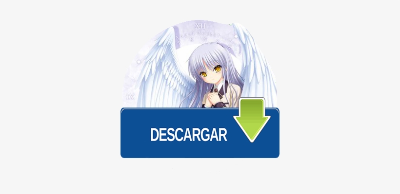 Nuevo Boton Descarga By Sekai - Angel Beats! - Tcg Universal Play Mat [angel], transparent png download