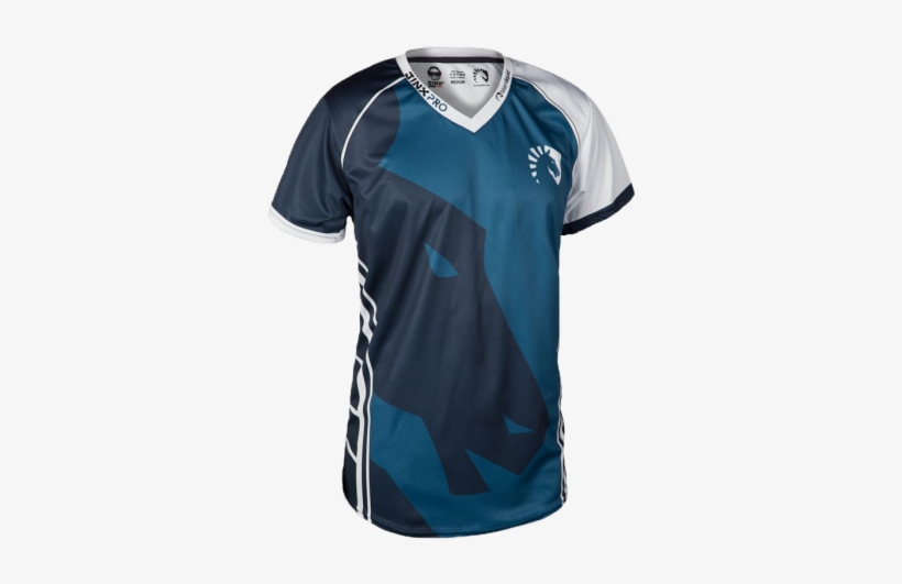 Team Liquid Men's 2017 Esports Player Jersey ( Dark, transparent png download