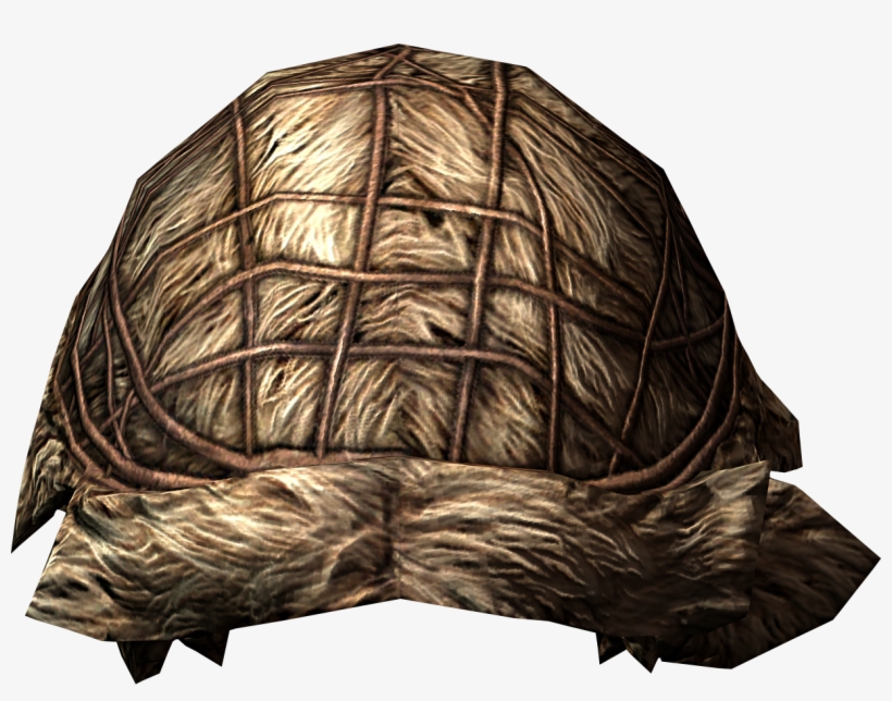 Fur Helmet - Yelmo De Piel Skyrim, transparent png download
