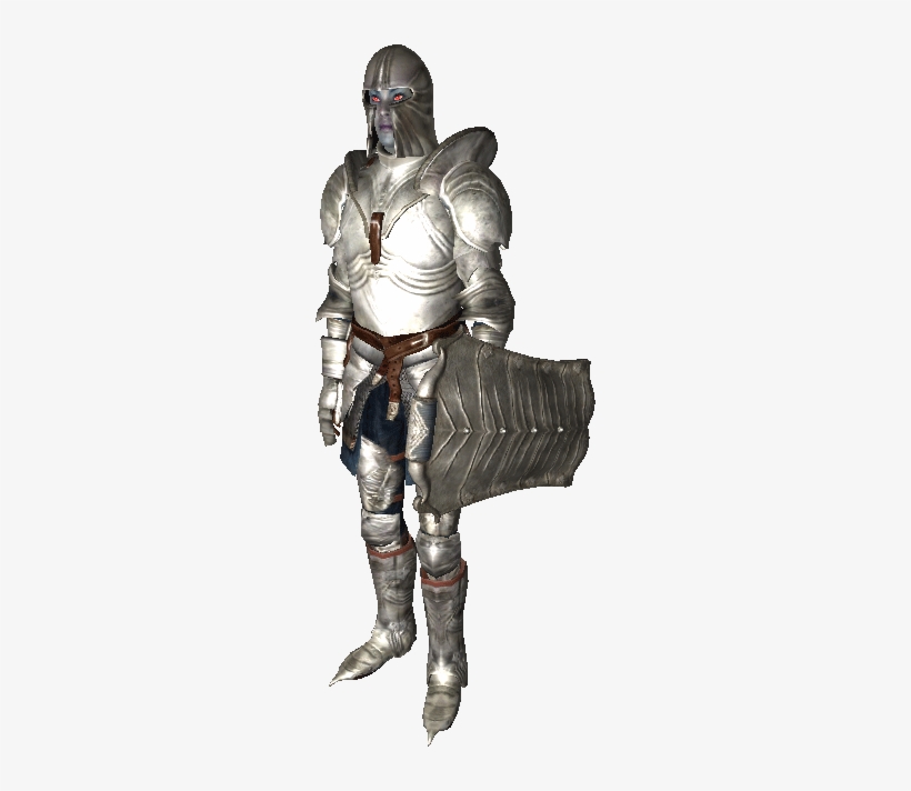 Player - Skyrim Oblivion Steel Armor, transparent png download