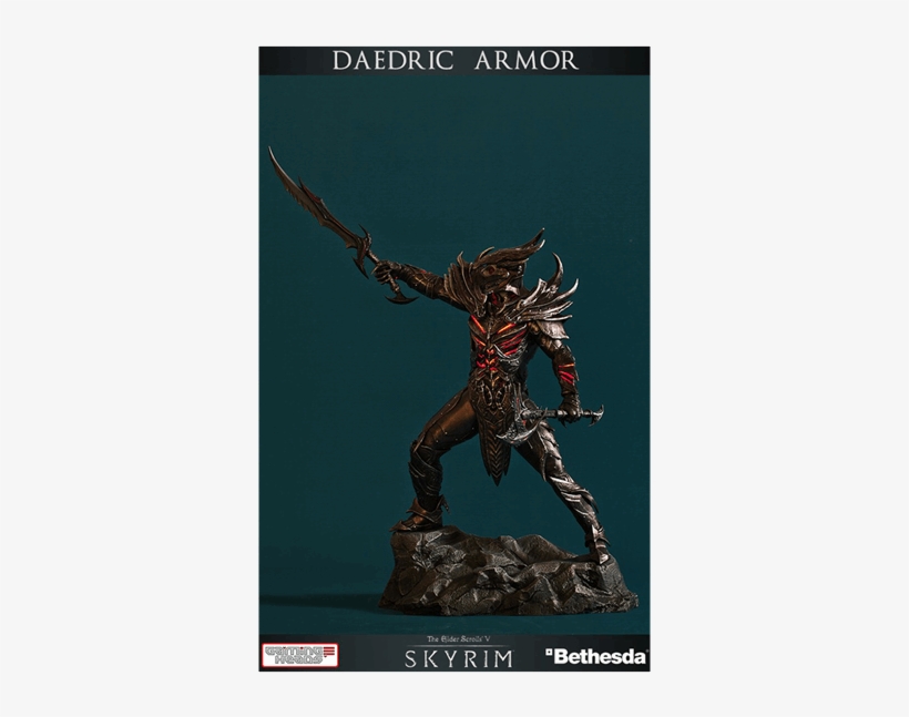 1 Of - Elder Scrolls V Skyrim: Daedric Armor, transparent png download