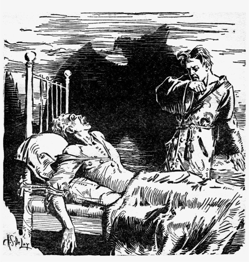 Weirdtalesv28n3pg305 Doom Of The House Of Duryea, transparent png download