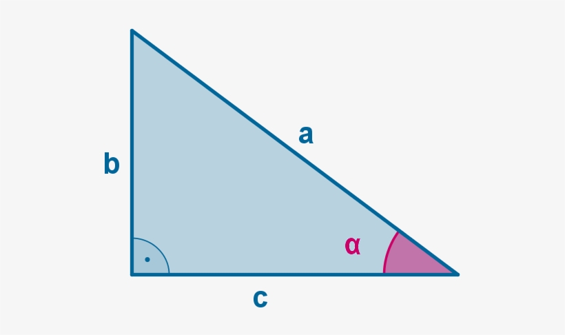 Resolución De Triángulos Rectángulos - Triangulo Rectangulo, transparent png download